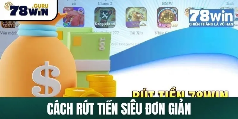 Cách rút tiền siêu đơn giản